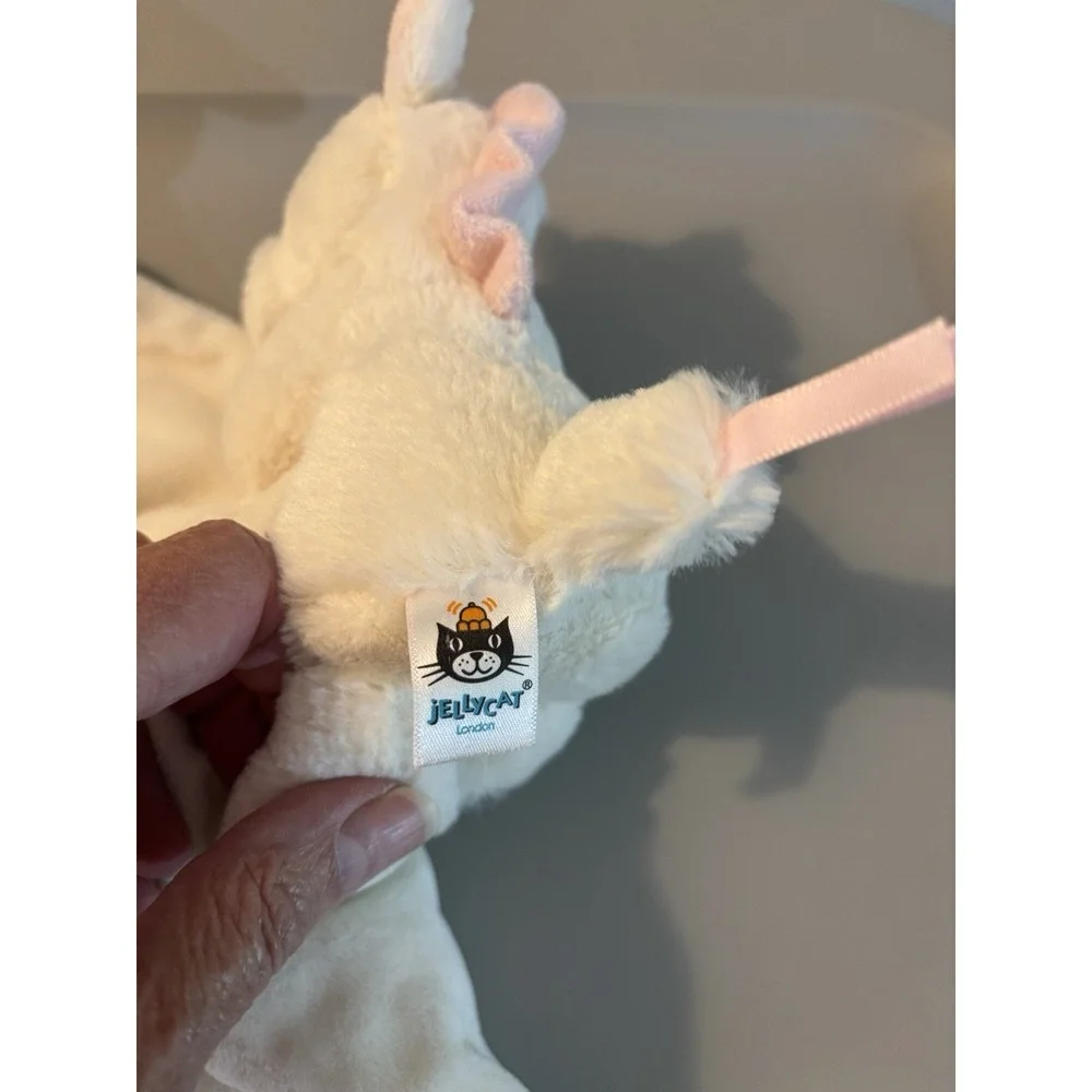 JELLYCAT‎ Unicorn Lovey Blanket  Security Plush
